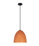 Pendant Sleek Oblong 280mm 72W Blushing Wood Finish Pendant Sleek Oblong 280mm 72W Blushing Wood Finish